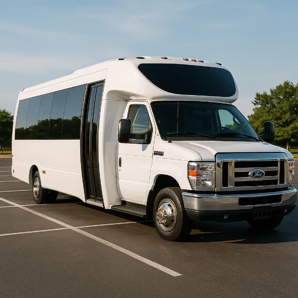 Columbus Shuttle Bus Rentals 20 Passenger Shuttle Bus